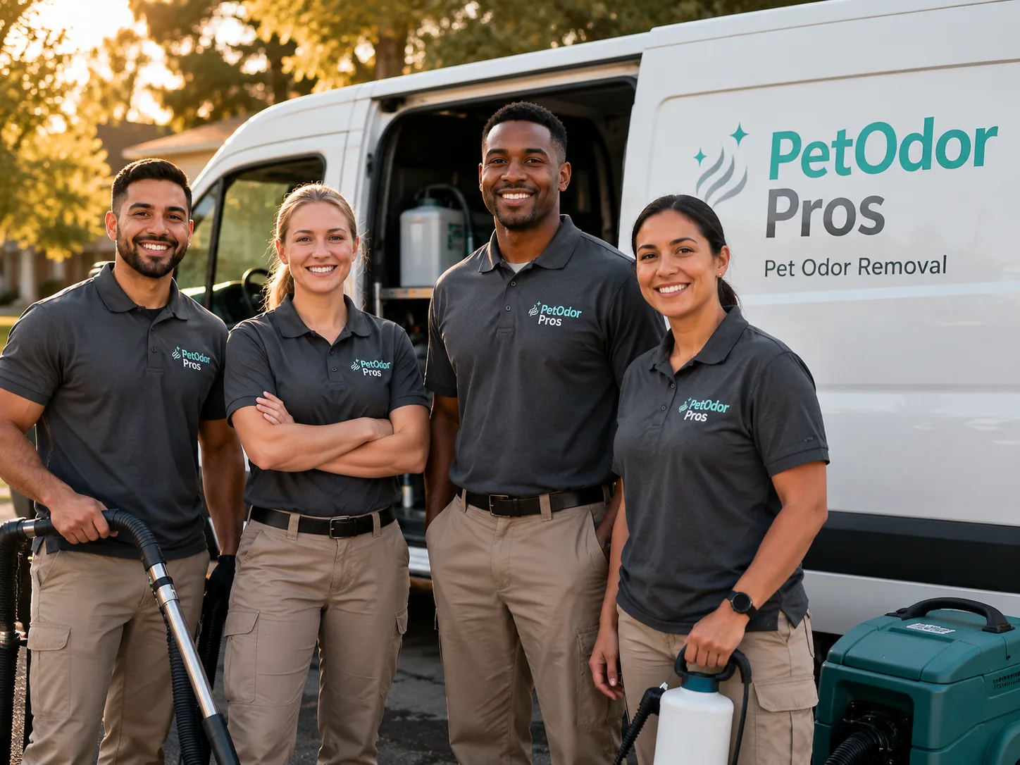 Pet Odor Removal team serving Mcleod, TX